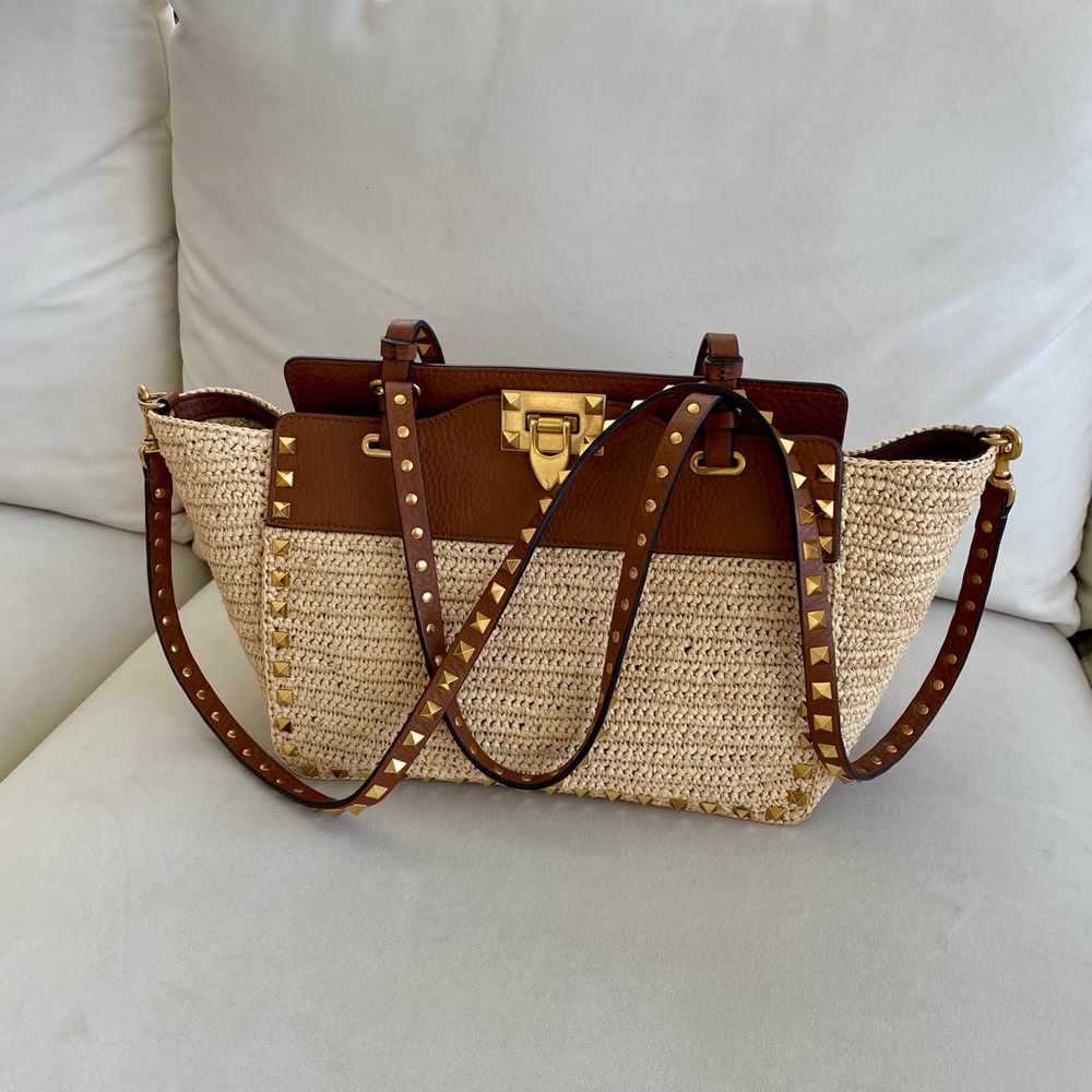 Valentino raffia bag - Picture 7 of 13